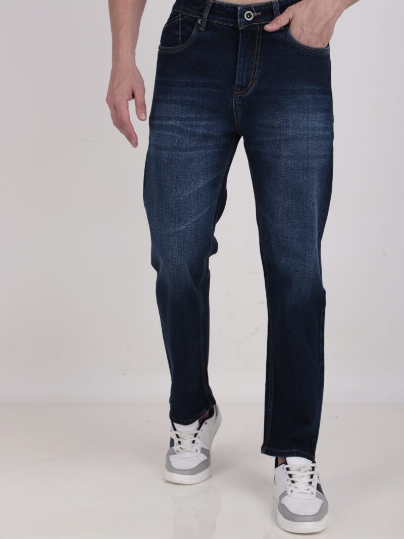 Dark Blue Denim Jeans