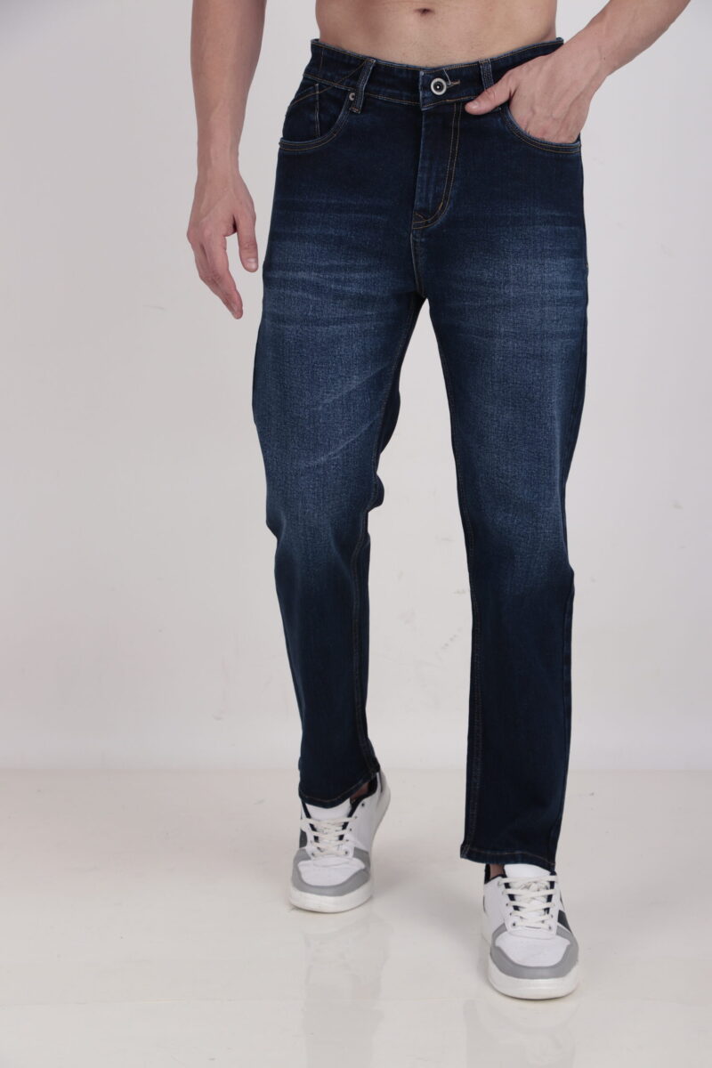 Dark Blue Denim Jeans