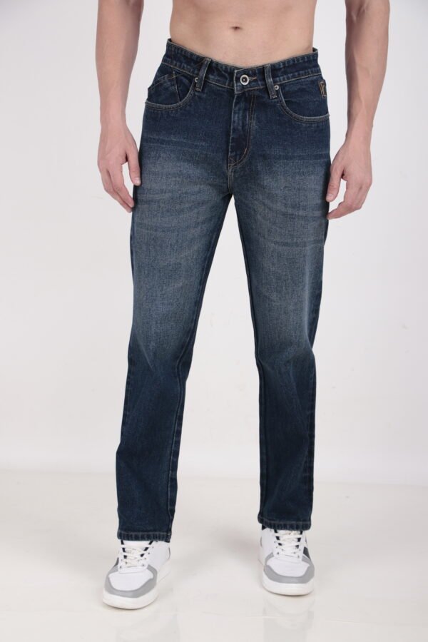 Green Tint Blue Shade Denim Jeans