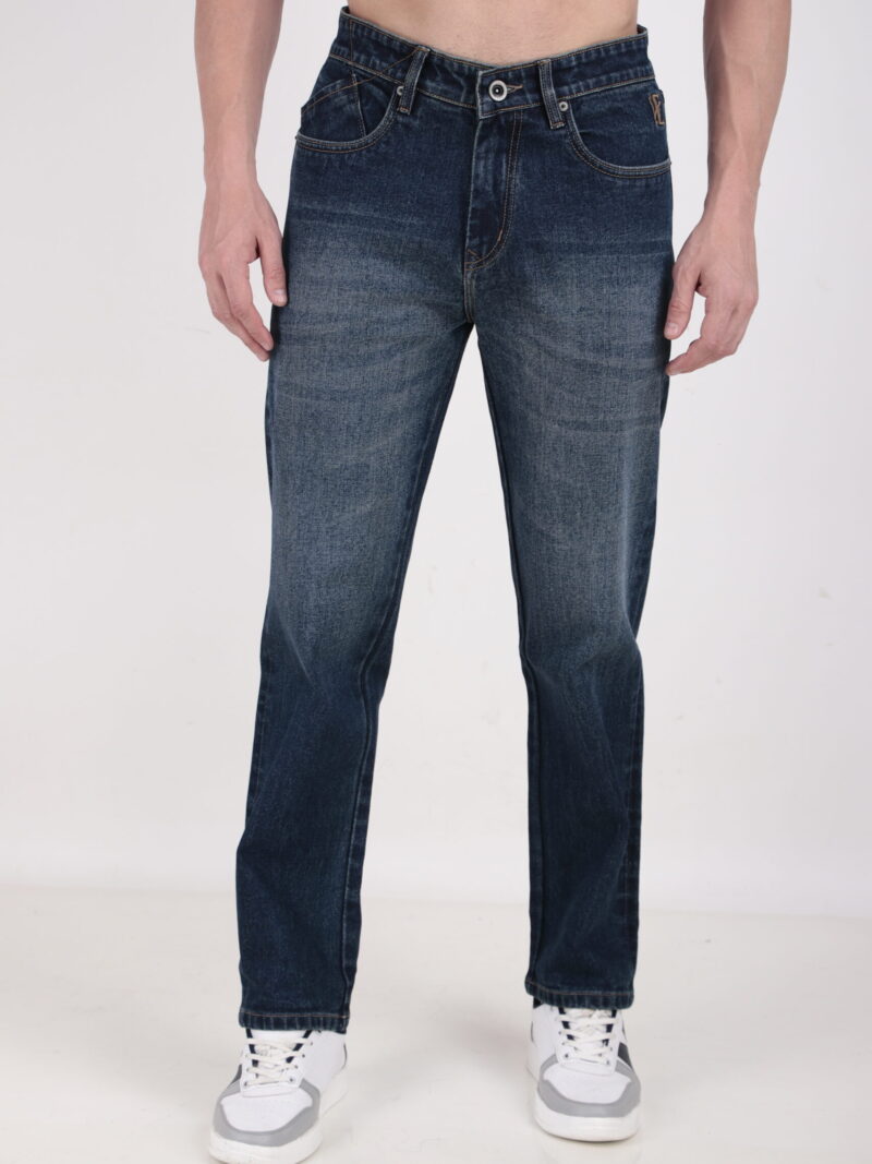 Green Tint Blue Shade Denim Jeans