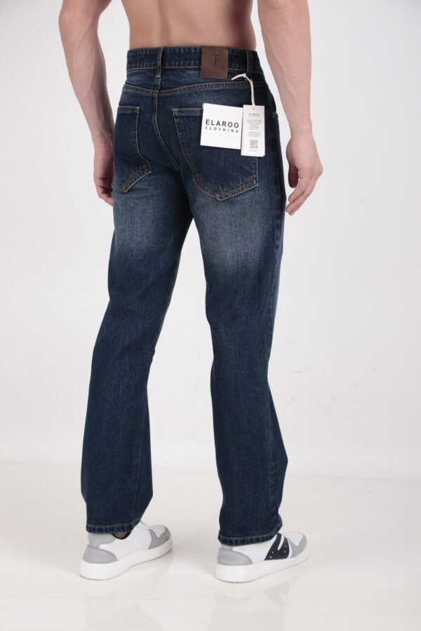 Green Tint Blue Shade Denim Jeans - Image 4