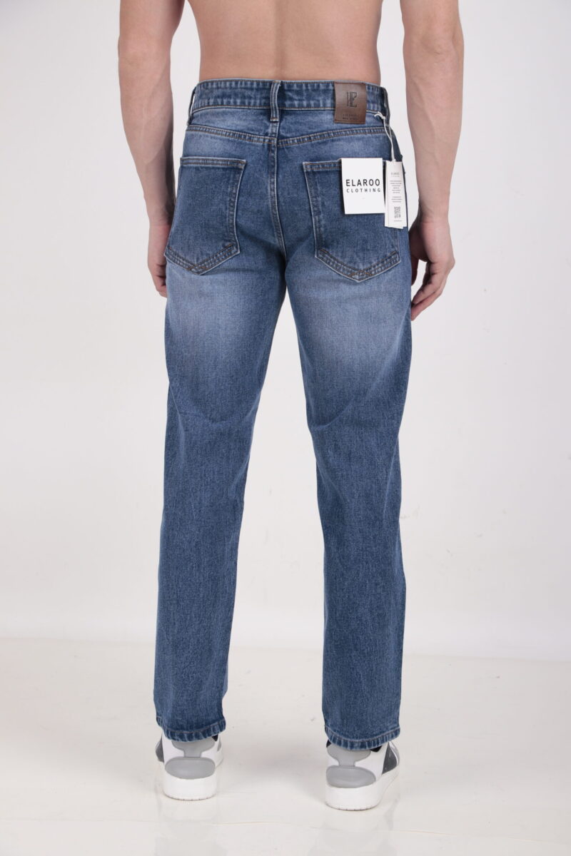 Ocean Blue Denim Jeans - Image 3