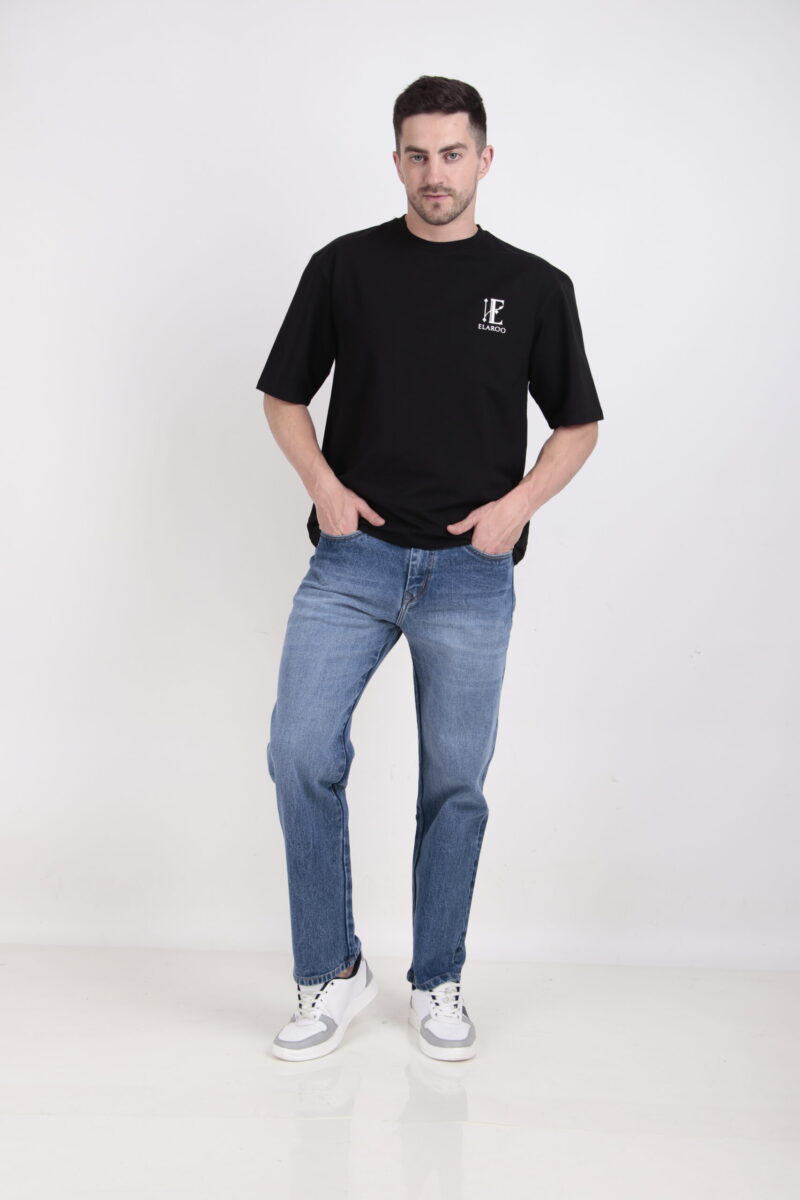 Ocean Blue Denim Jeans - Image 6