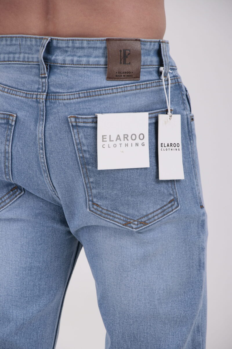Ice Blue Denim Jeans - Image 6