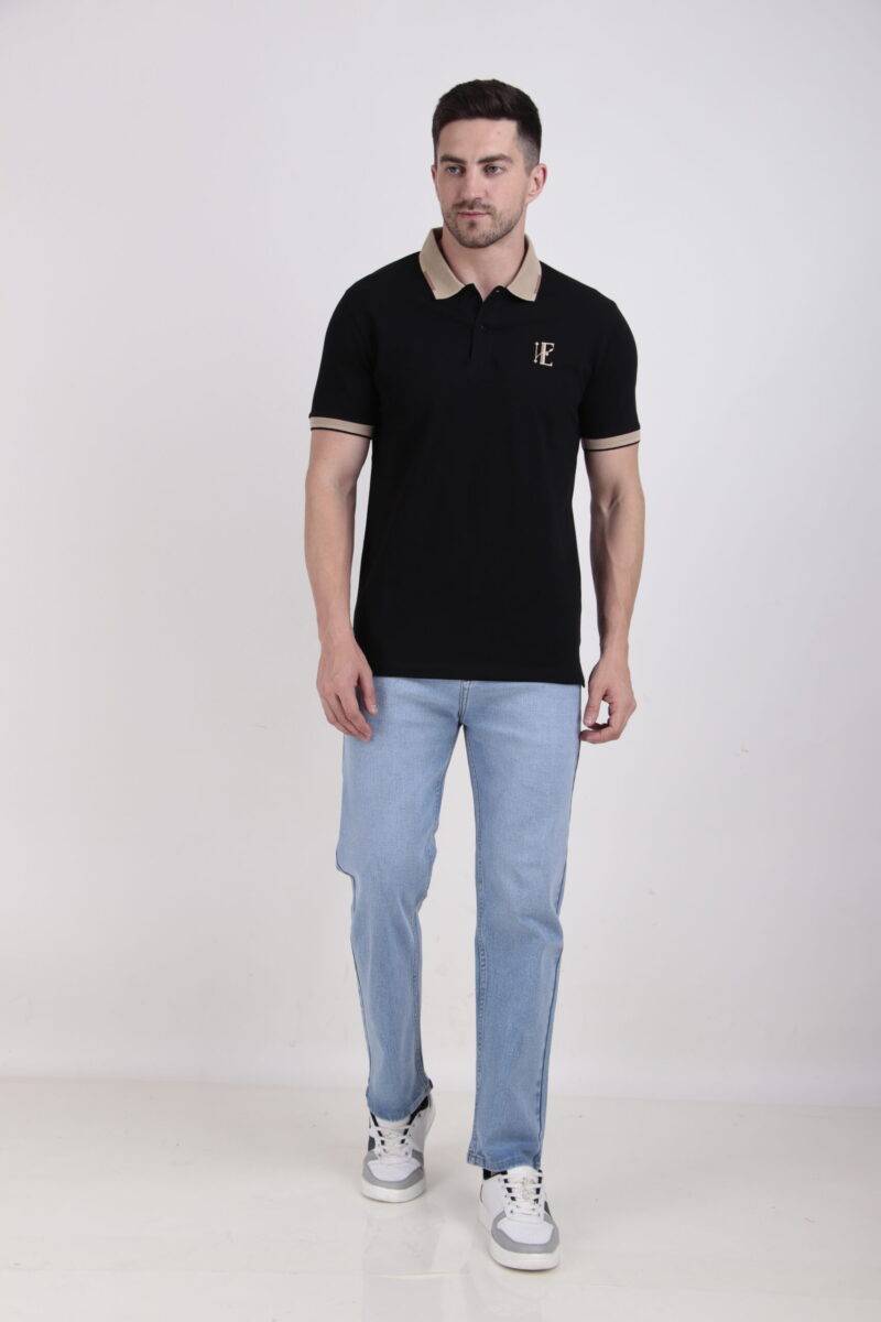 Black Polo Tshirt - Image 3