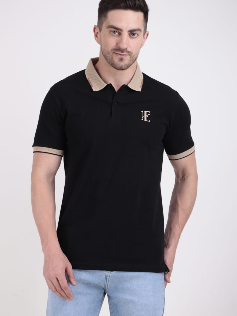 Black Polo Tshirt