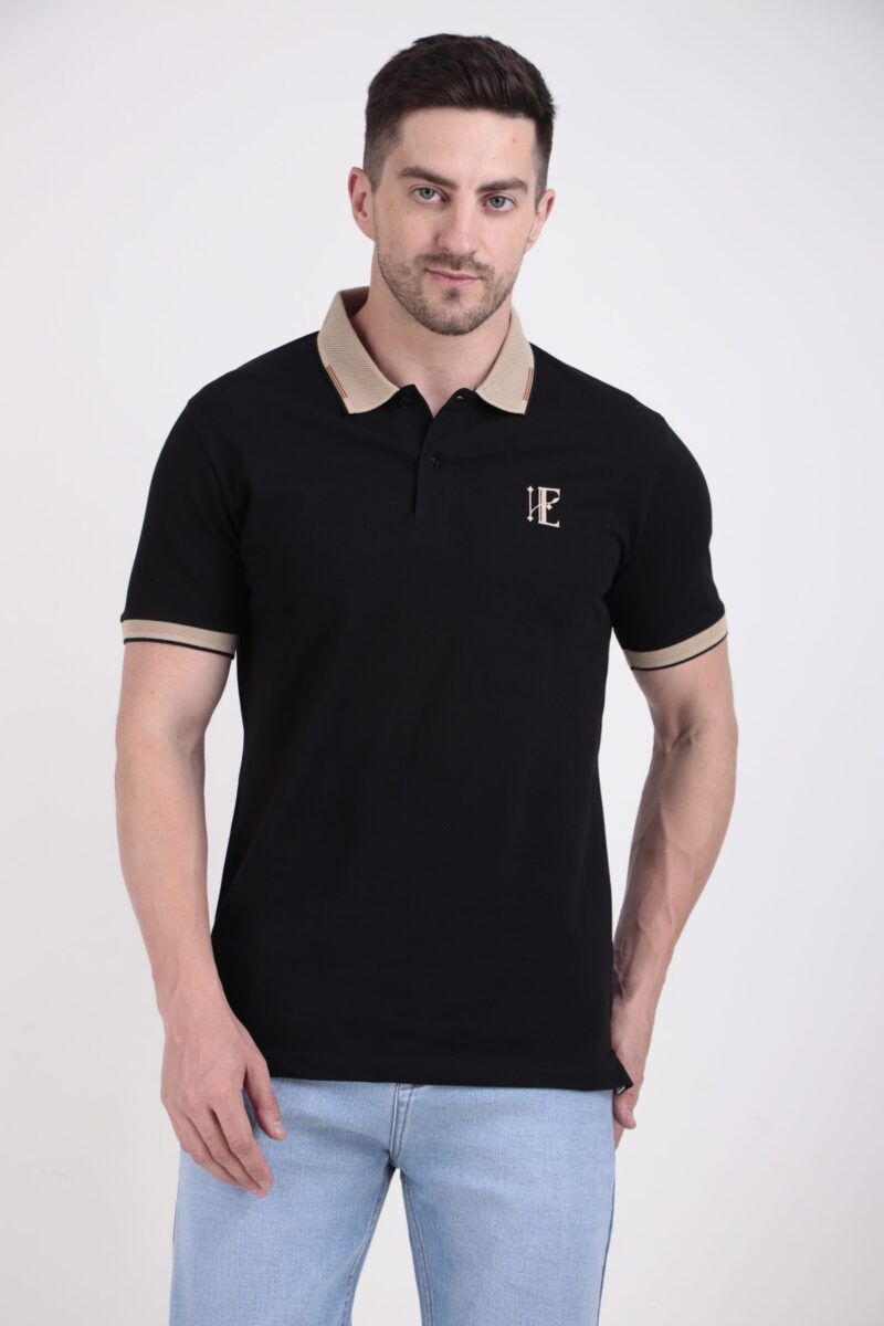 Black Polo Tshirt