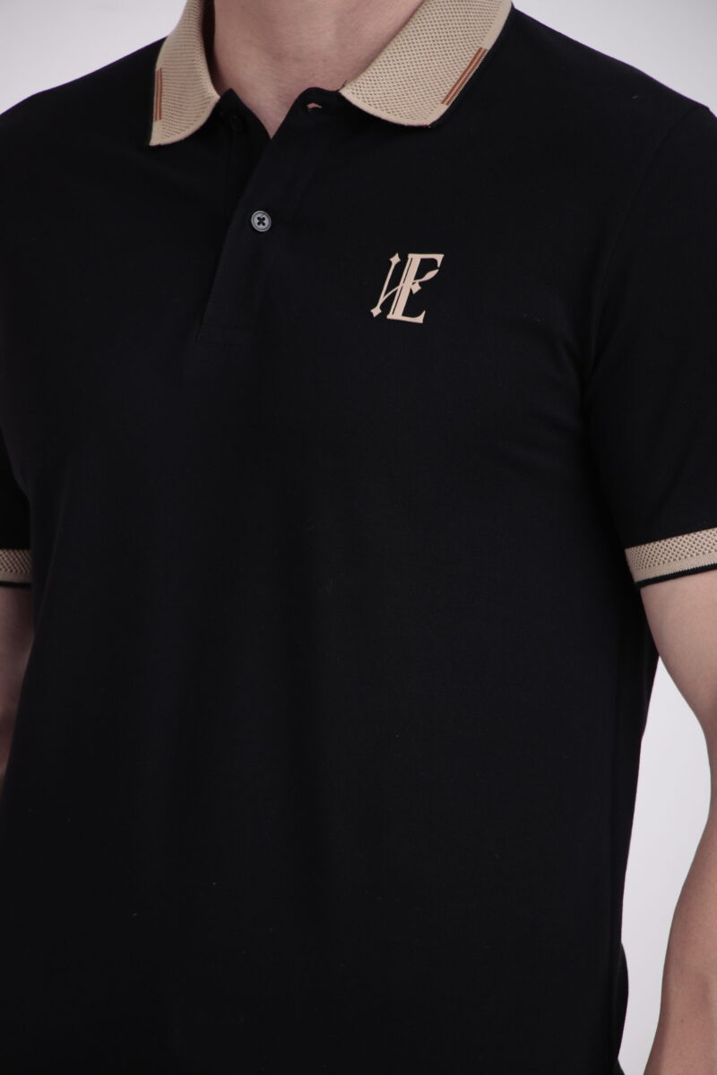 Black Polo Tshirt - Image 2