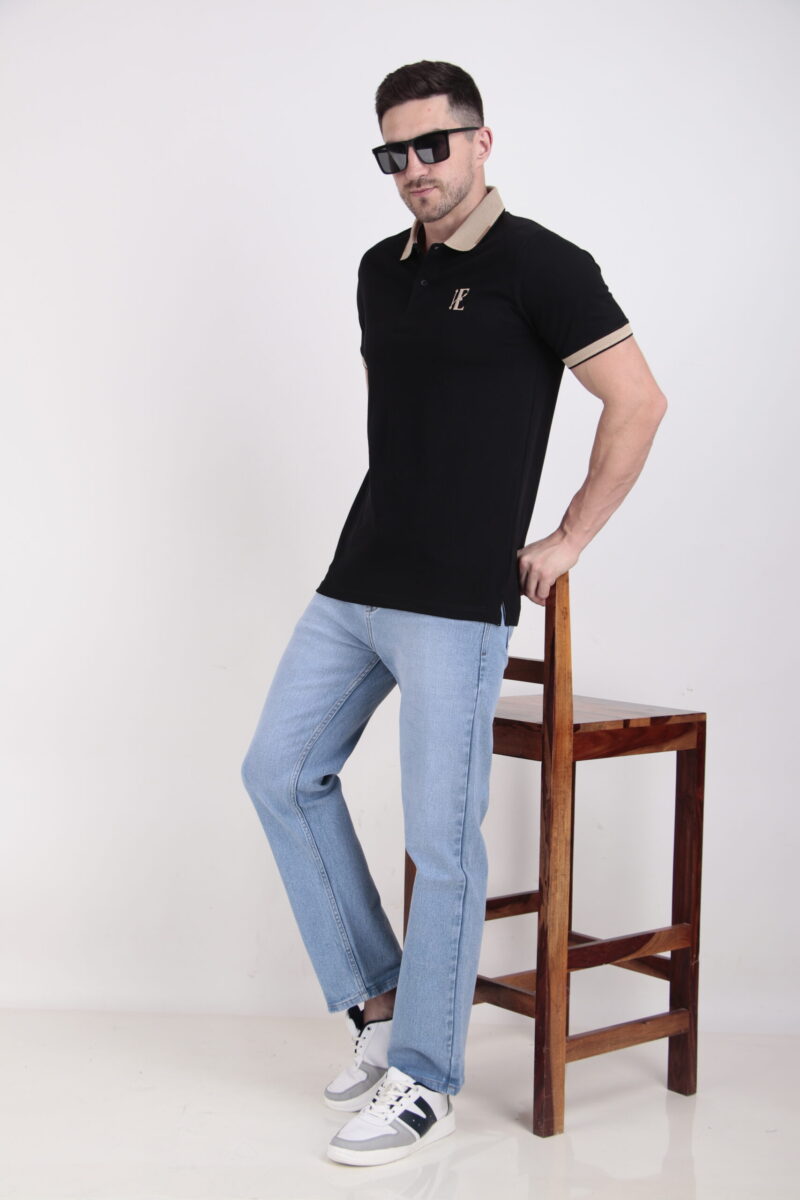 Black Polo Tshirt - Image 5