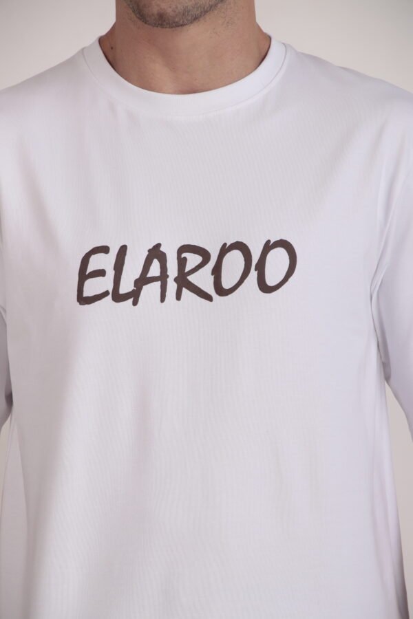 Elaroo White Elegence Tee - Image 2