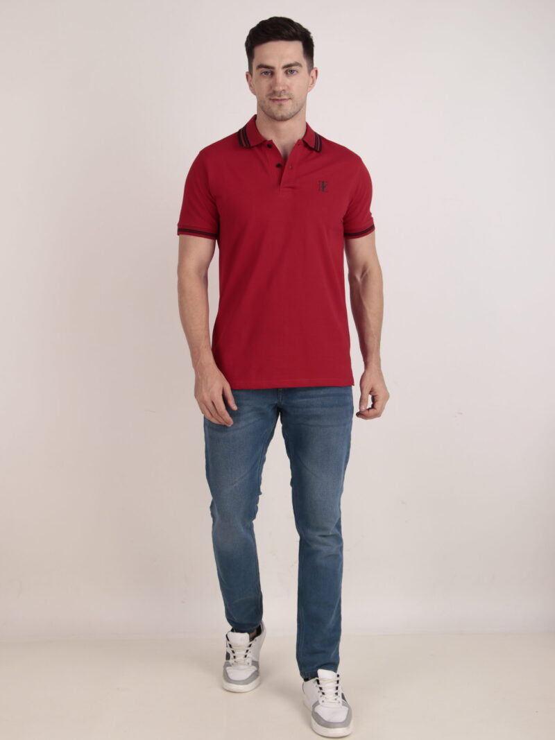 Imperial Red Polo Tshirt