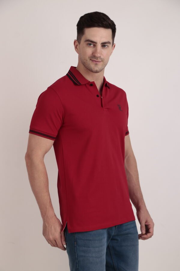 Imperial Red Polo Tshirt - Image 5