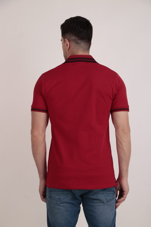 Imperial Red Polo Tshirt - Image 4