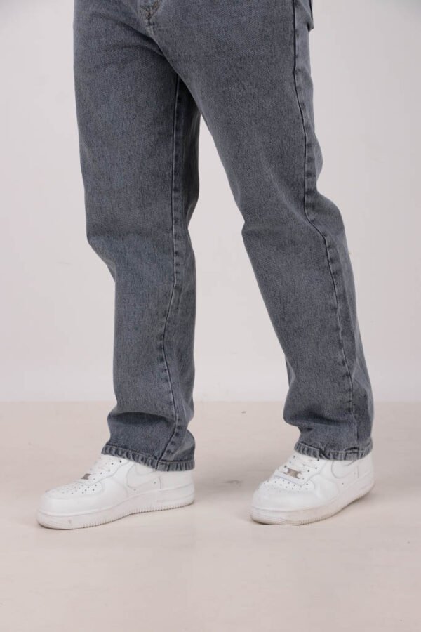 ELAROO DUAL TONE OVERDYED GREY RIGID DENIM - Image 5