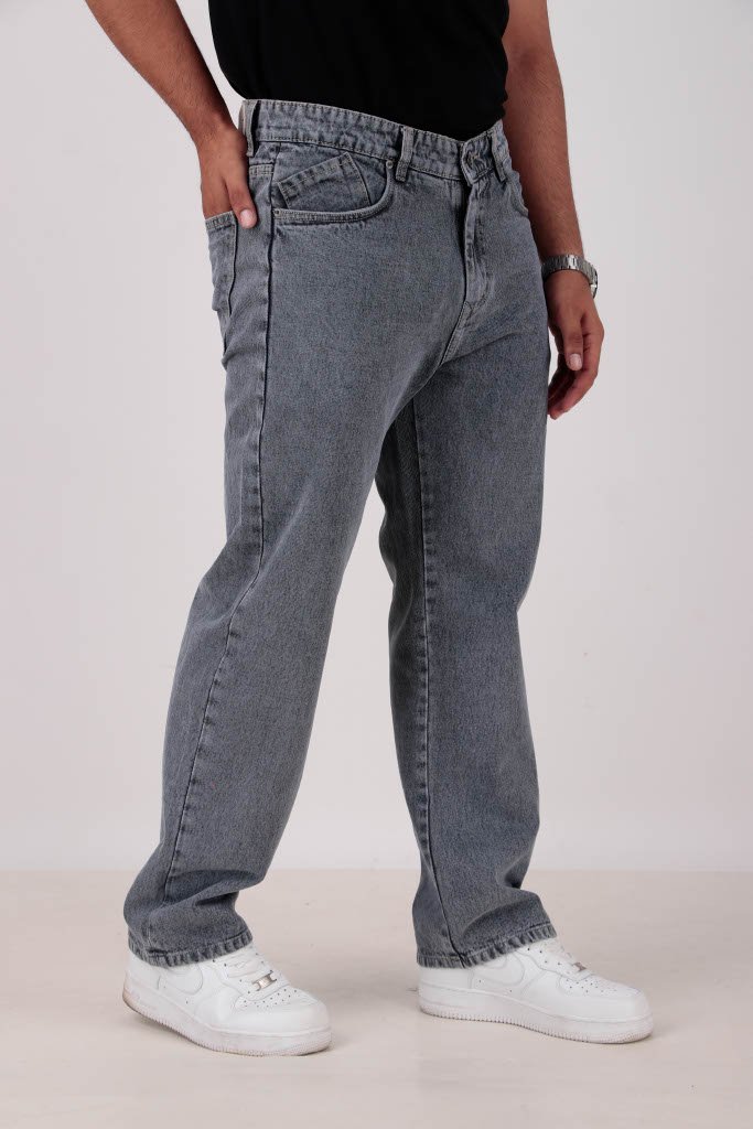 ELAROO DUAL TONE OVERDYED GREY RIGID DENIM