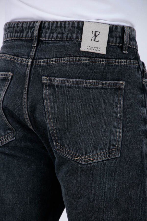 ELAROO DUAL TONE OVERDYED BROWN RIGID DENIM - Image 2