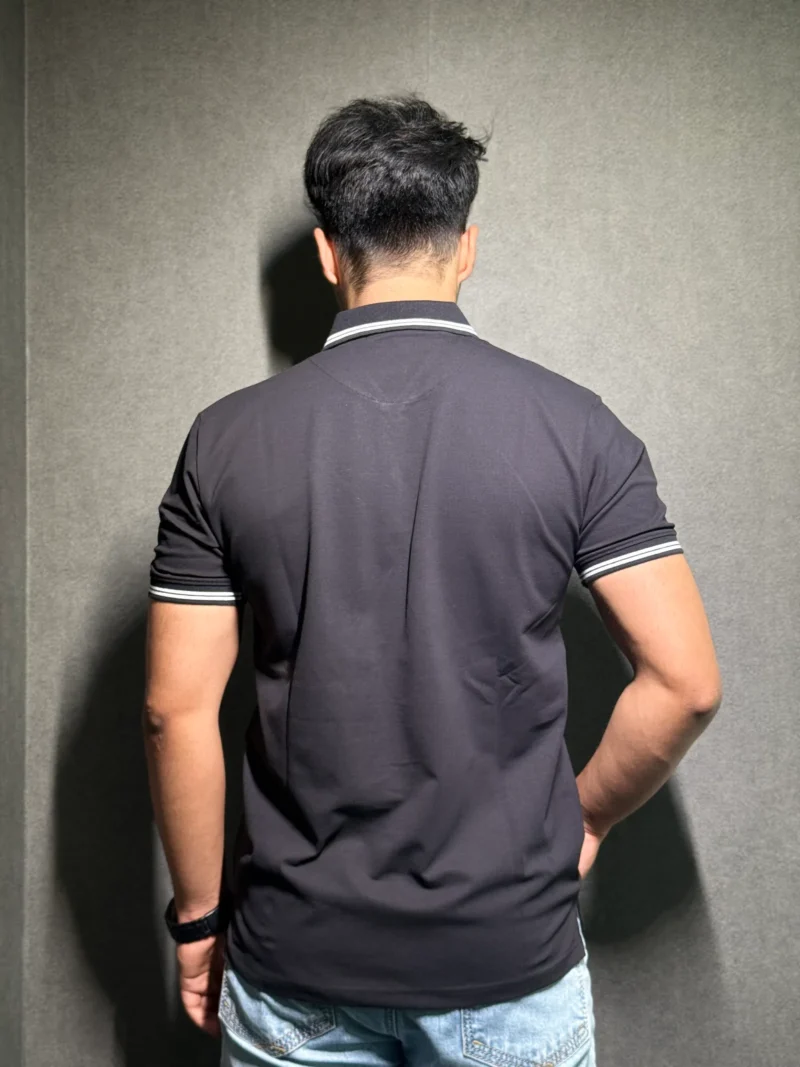 Elaroo Classic Jet Black Polo - Image 2