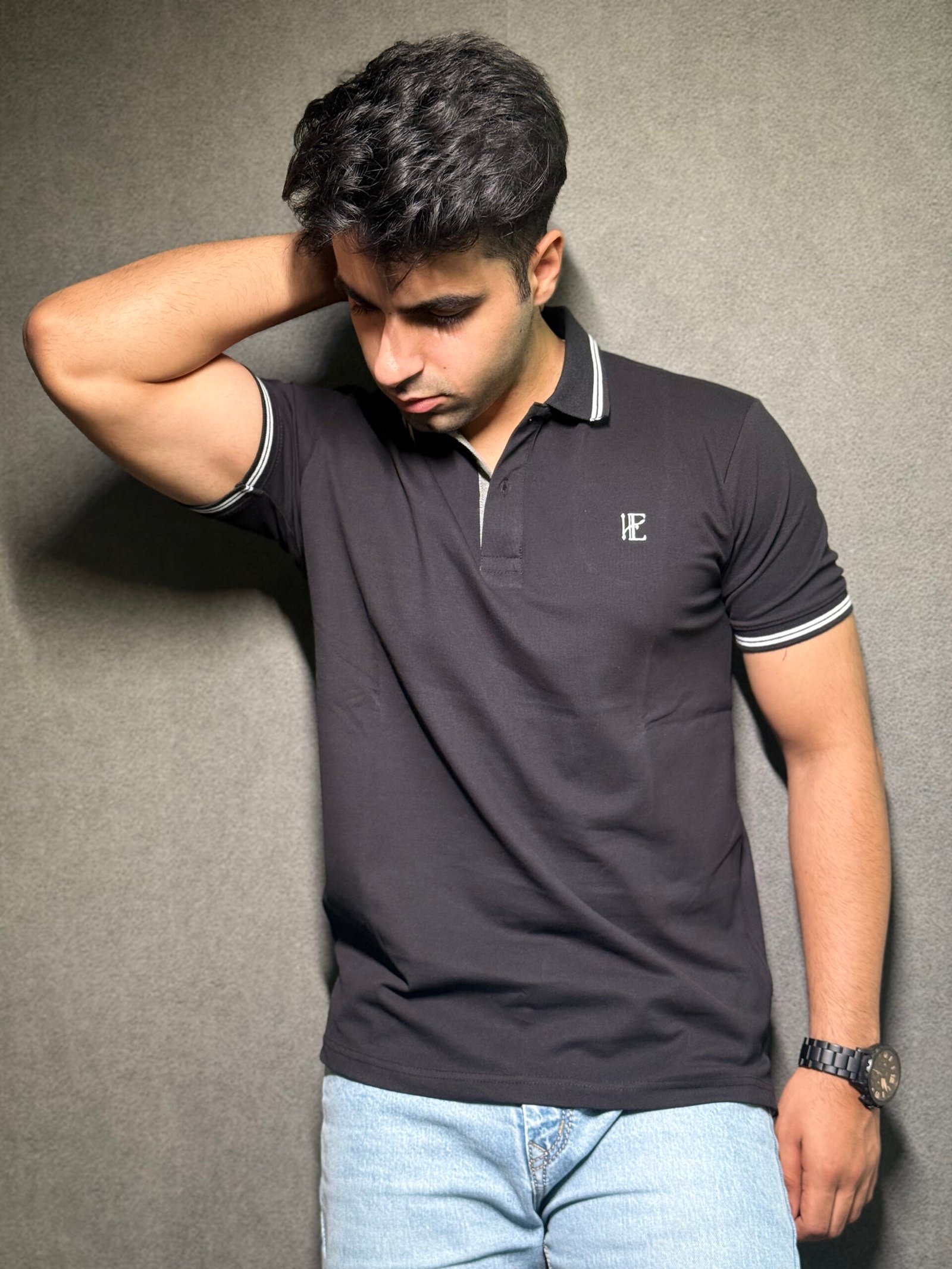 Elaroo Classic Jet Black Polo