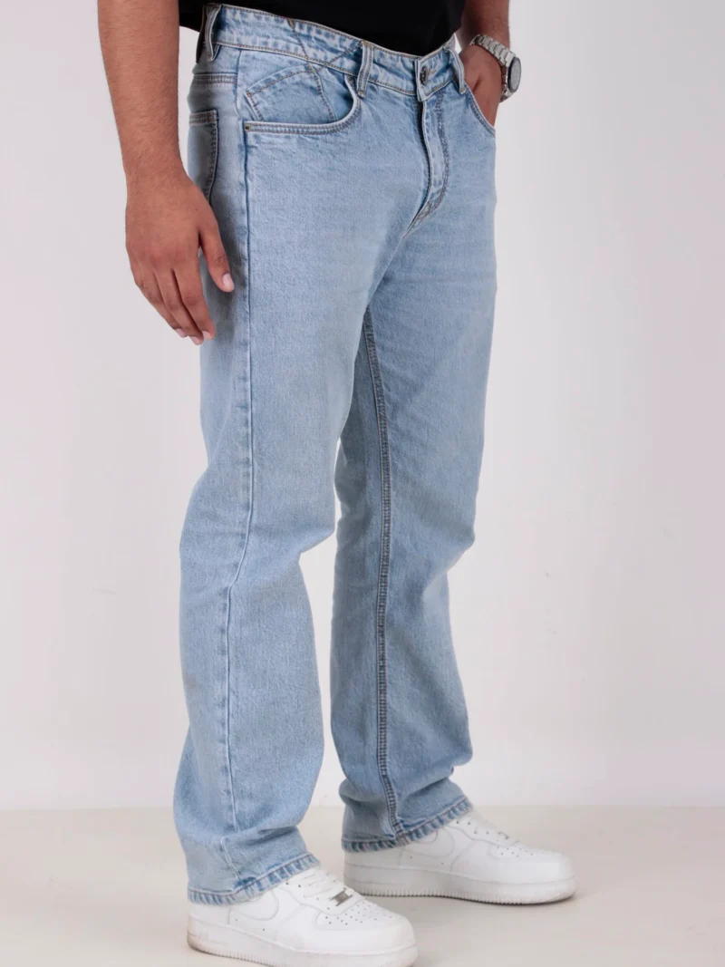 ELAROO SKY BLUE STRAIGHT FIT DENIM