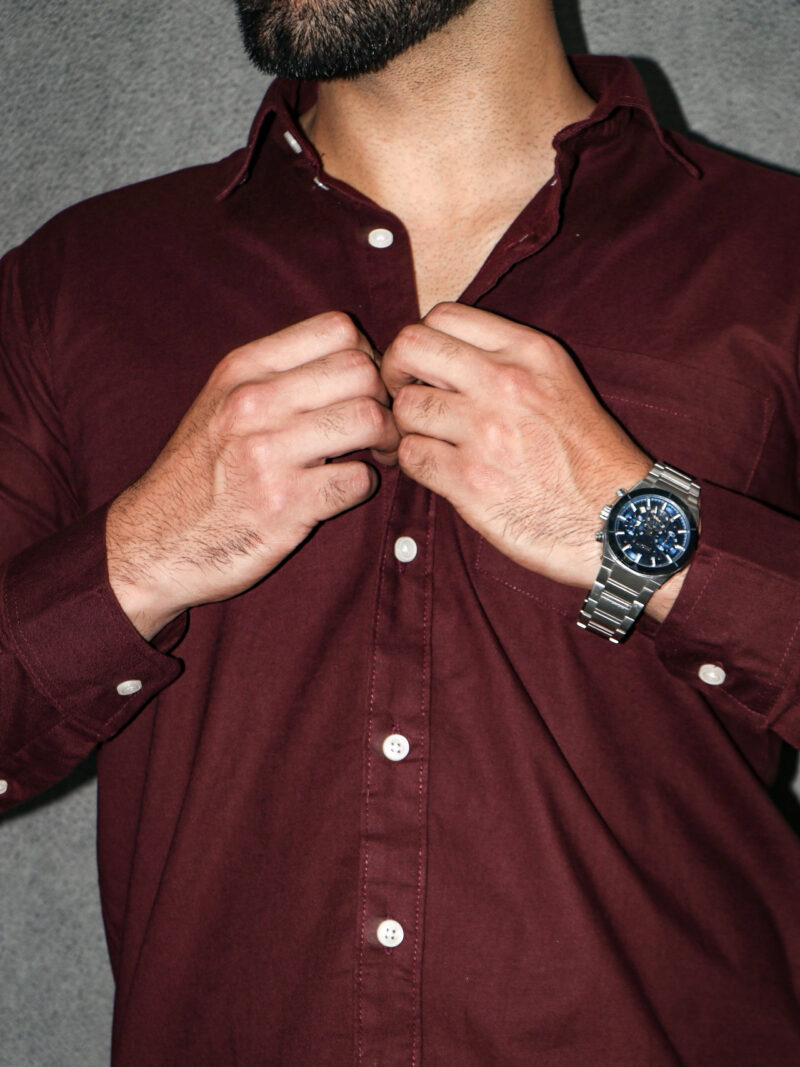Oxblood Shirt