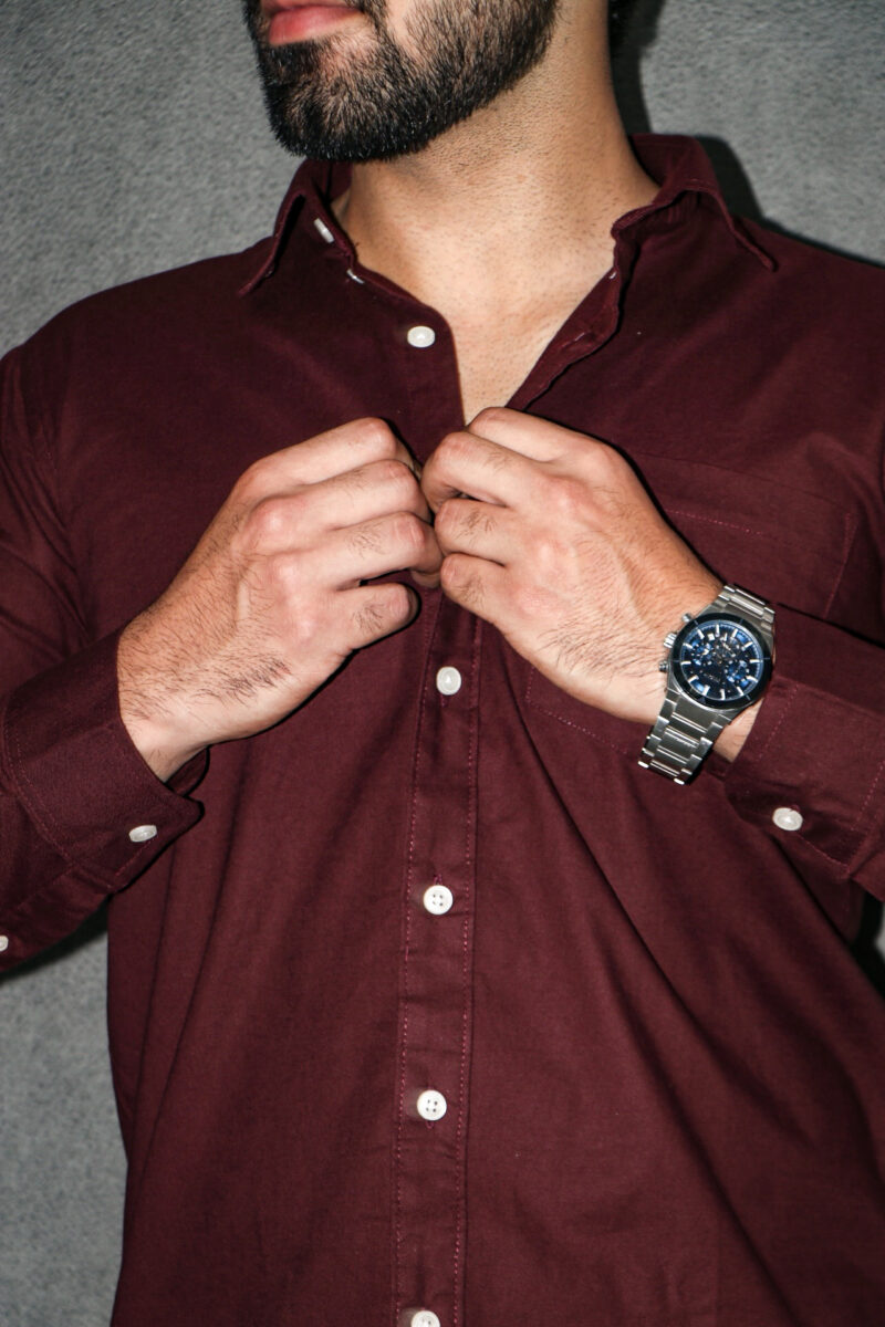 Oxblood Shirt