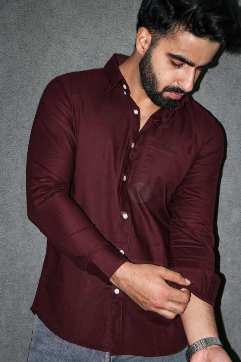 Oxblood Shirt